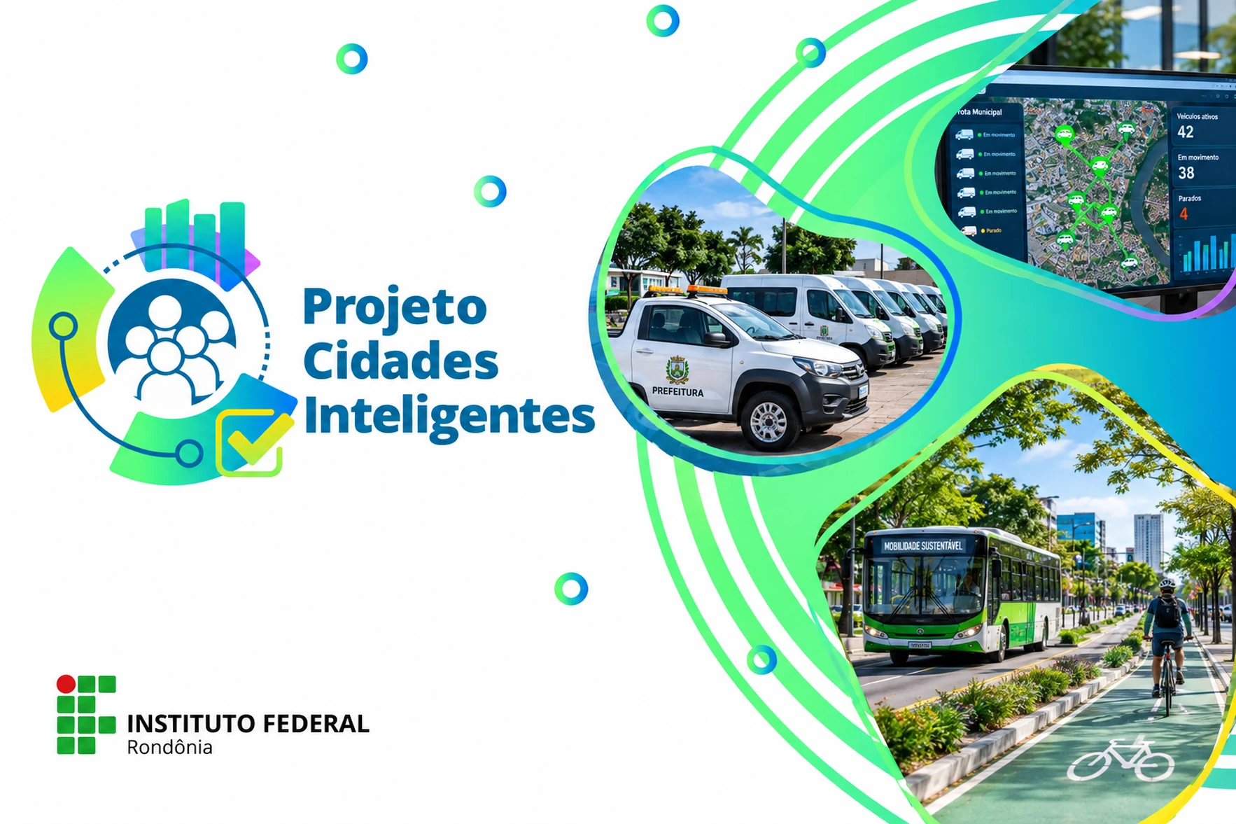Projeto Cidades Inteligentes e IFRO - frota e governança inteligente